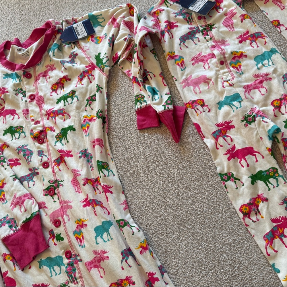 Matching little blue house pyjama set. Women’s XL + Toddler size 2